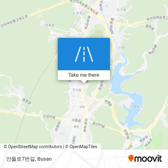 안뜰로7번길 map