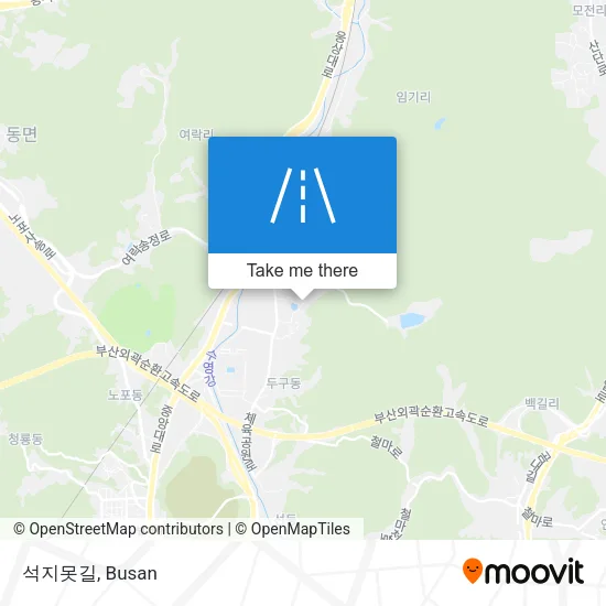 석지못길 map