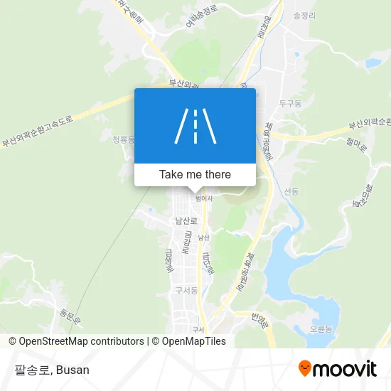 팔송로 map