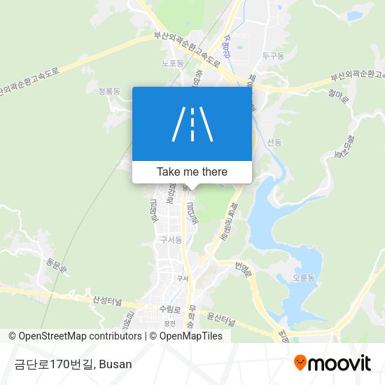 금단로170번길 map