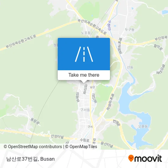 남산로37번길 map