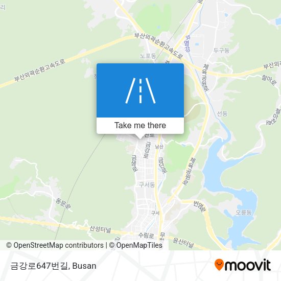 금강로647번길 map