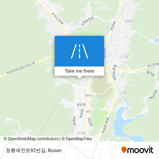 청룡예전로92번길 map