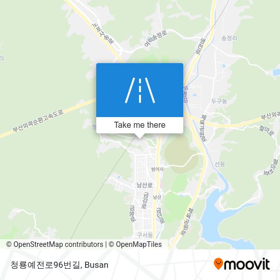 청룡예전로96번길 map