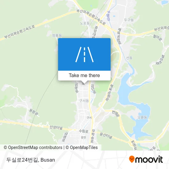 두실로24번길 map