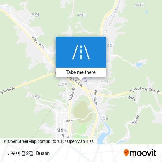 노포마을2길 map