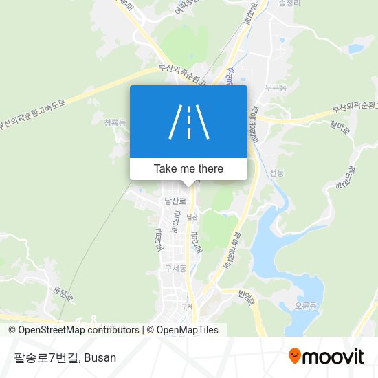 팔송로7번길 map