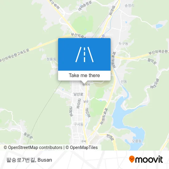 팔송로7번길 map