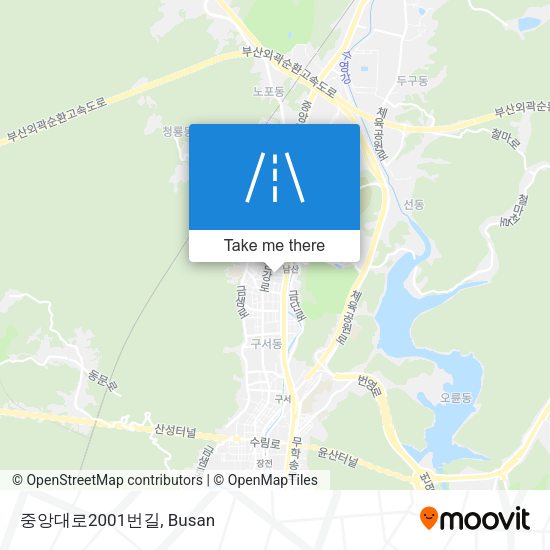 중앙대로2001번길 map
