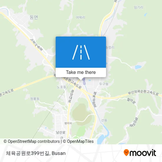 체육공원로399번길 map