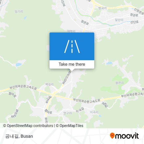 곰내길 map