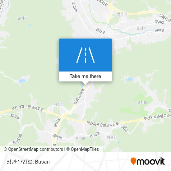정관산업로 map