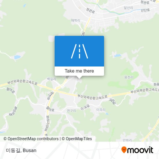 미동길 map