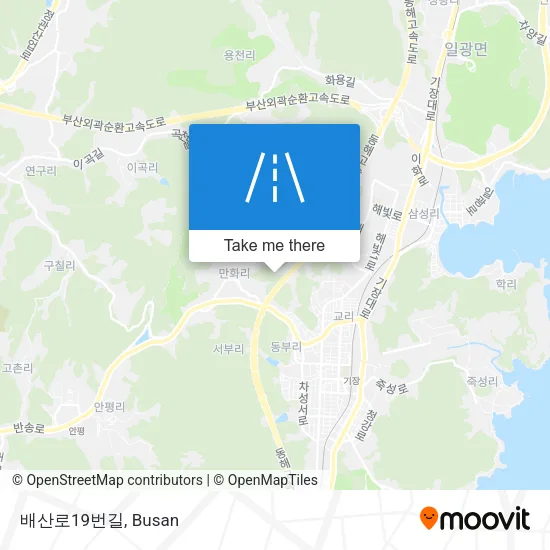 배산로19번길 map