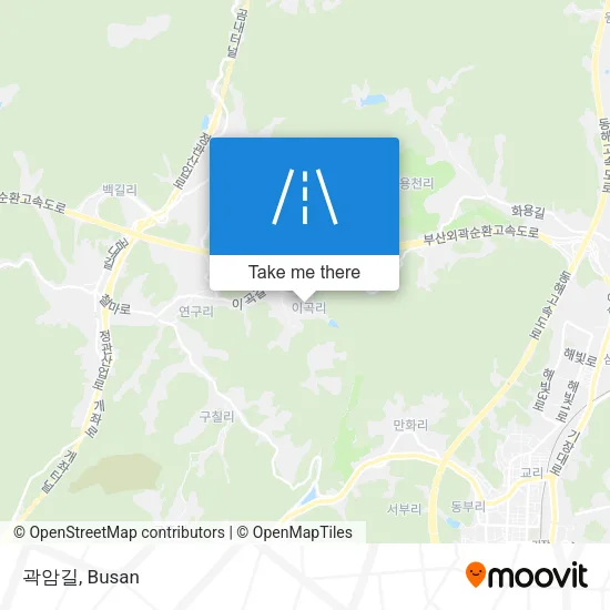 곽암길 map