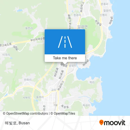 해빛로 map