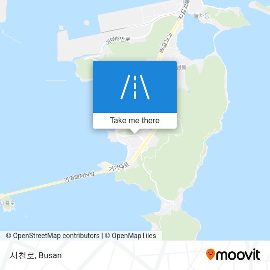 서천로 map