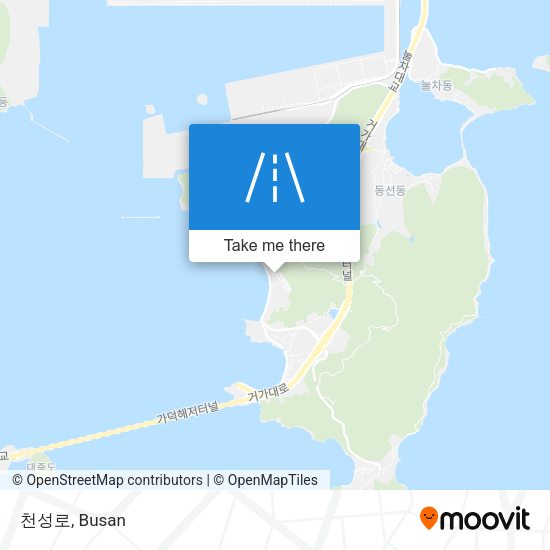 천성로 map