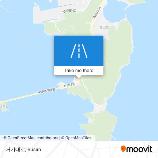 거가대로 map
