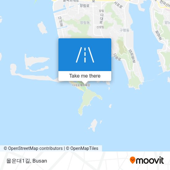 몰운대1길 map