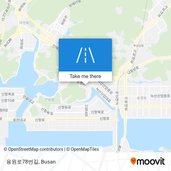 용원로78번길 map