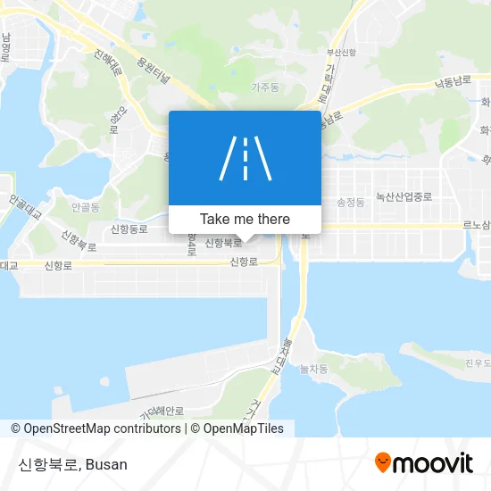 신항북로 map