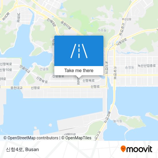 신항4로 map