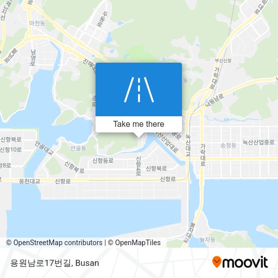 용원남로17번길 map