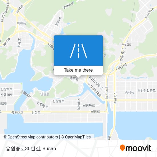 용원중로30번길 map