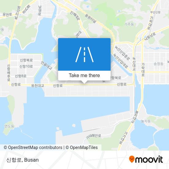 신항로 map
