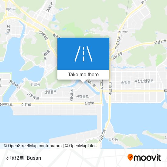 신항2로 map