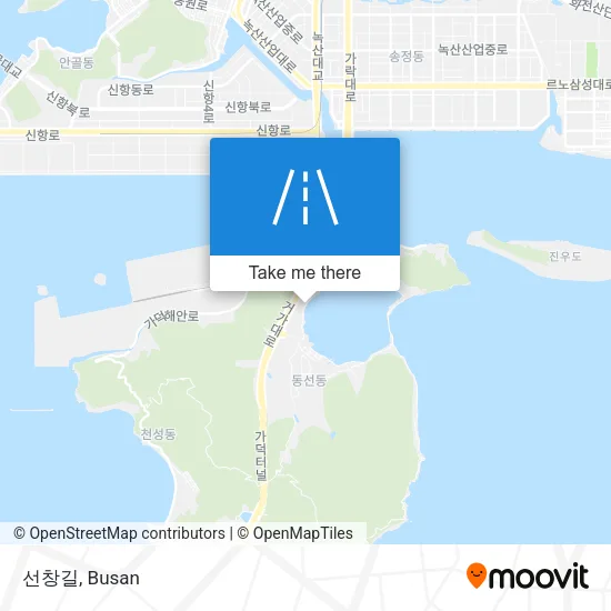 선창길 map