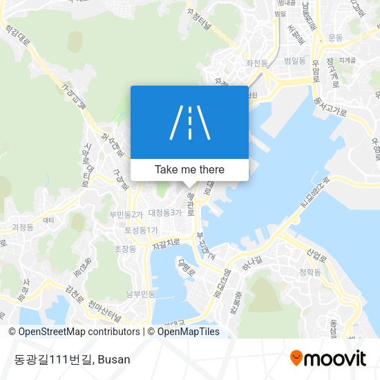 동광길111번길 map