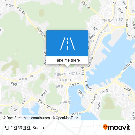 법수길63번길 map
