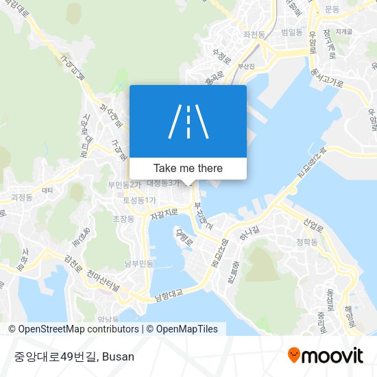 중앙대로49번길 map