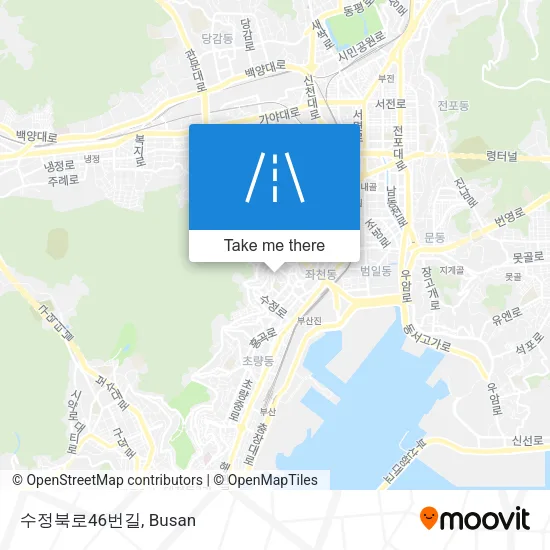 수정북로46번길 map