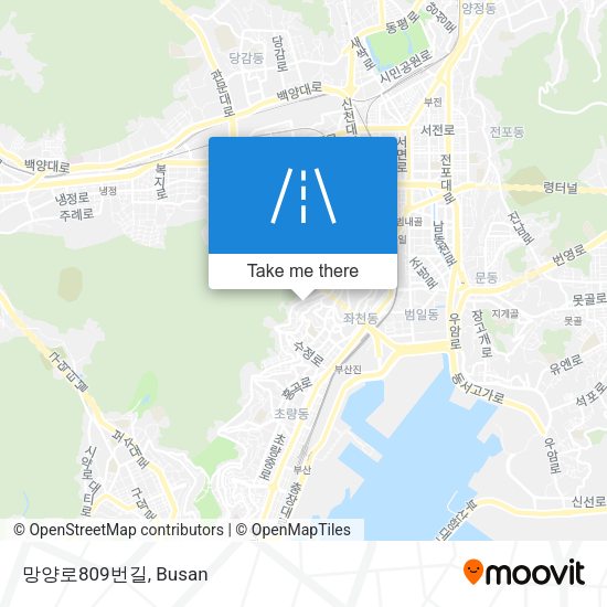 망양로809번길 map