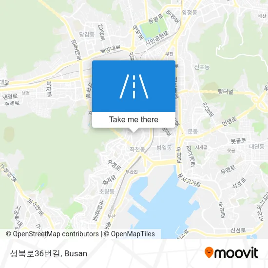 성북로36번길 map