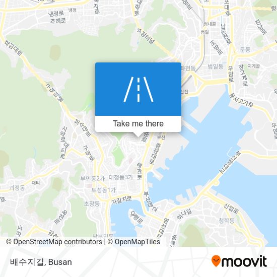 배수지길 map