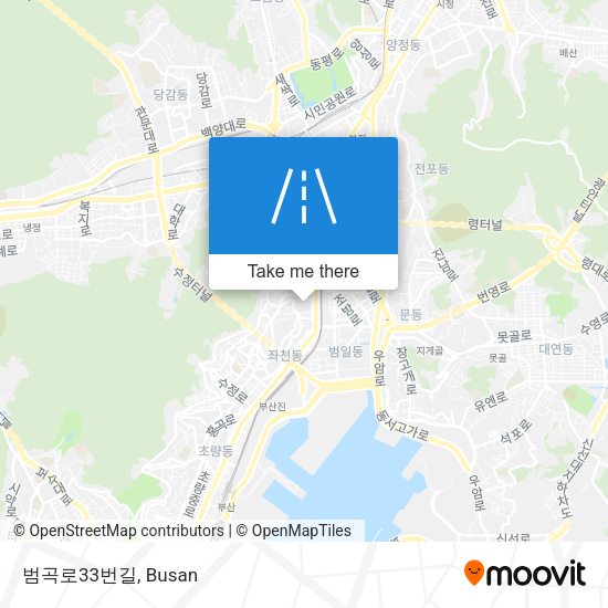 범곡로33번길 map