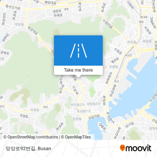 망양로92번길 map