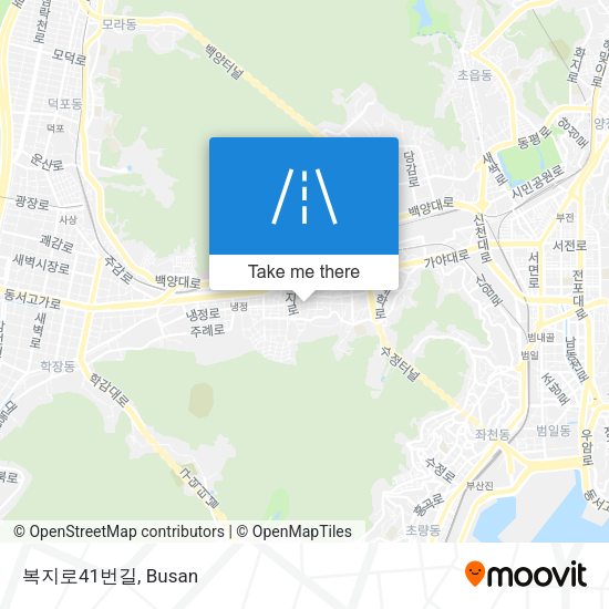 복지로41번길 map
