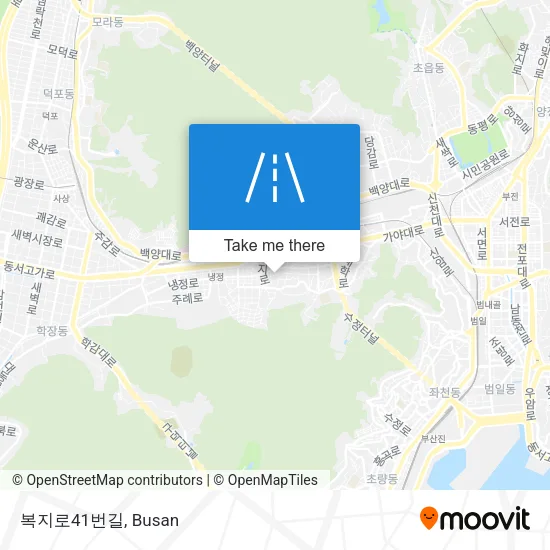 복지로41번길 map