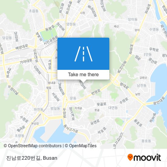 진남로220번길 map