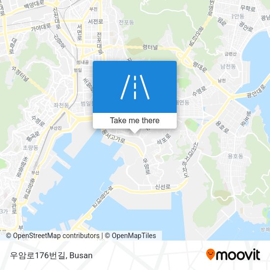 우암로176번길 map