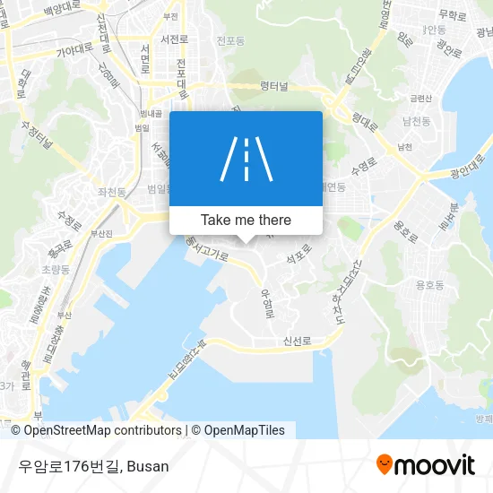 우암로176번길 map