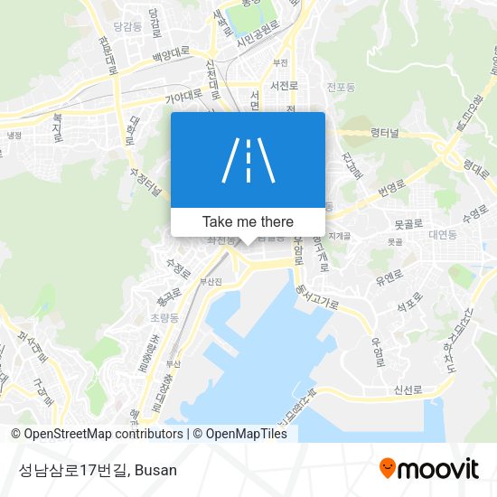 성남삼로17번길 map