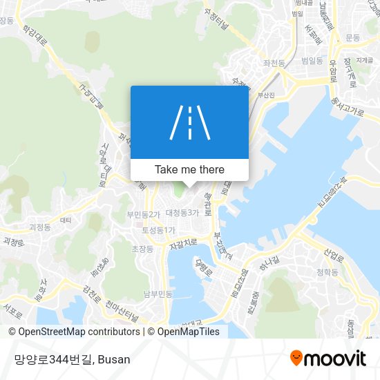 망양로344번길 map