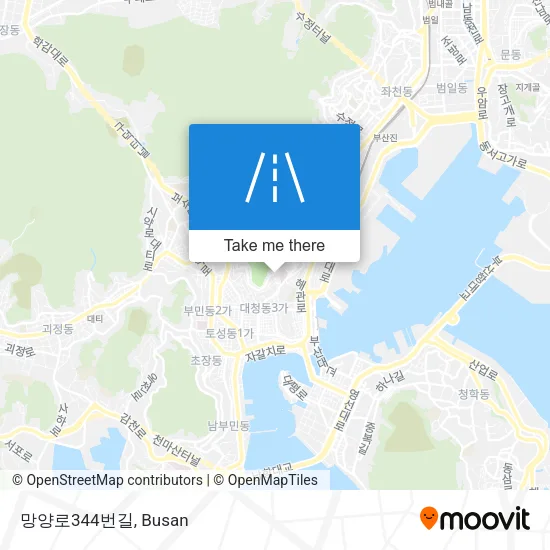 망양로344번길 map