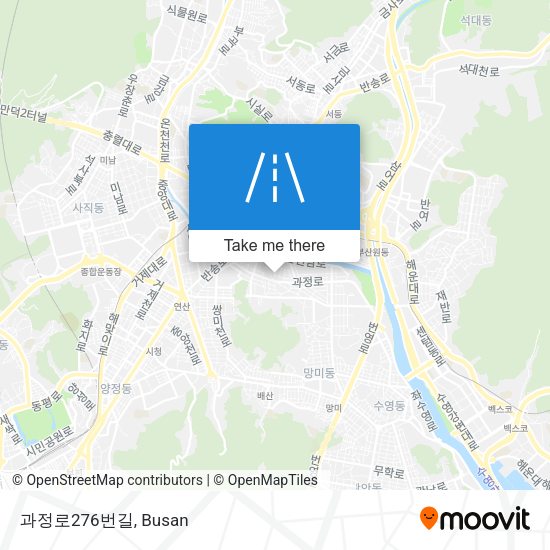 과정로276번길 map